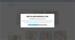 Desktop Screenshot of bestglamourmodels.com